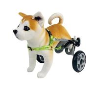 Fauteuil roulant pour chien,Deux roues Fauteuil roulant réglable pour chien pour la rééducation des pattes postérieures,Chariot d'aide à la réadaptation pour animaux de compagnie,XSwiden