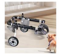 Fauteuil roulant pour chien, Fauteuil roulant for animaux de compagnie for chiens avec pattes postérieures handicapées marchant, scooter en fauteuil roulant for animaux de petite, moyenne et grande ta