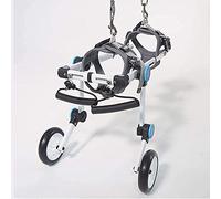 Fauteuil roulant pour chien, fauteuil roulant pour chien, assistance aux pattes arrière, véhicule, cadre de marche, rééducation, chariot pour chien à 2 roues ()