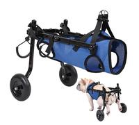 Fauteuil Roulant pour Chien, Fauteuil Roulant pour Pattes Arrière, Aide À La Mobilité pour Animaux Handicapés, Aide Les Petits Animaux avec Membres Postérieurs Paralysés À Retrouver Leur Mobilité,M
