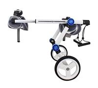 Fauteuil roulant pour chien, grande poussette pour chien, fauteuil roulant léger et confortable pour pattes arrière, chariot de rééducation pliable pour animaux de compagnie, facile à assemb