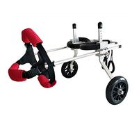 Fauteuil Roulant pour Chien Handicapé - Fauteuil Roulant pour Compagnie - Jambe Arrière Assistée Prothèse pour Chats Petits Chiens Doggies Puppy, XS/S/