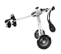 Fauteuil Roulant pour Chien, Jambes Arrières Réglable Léger En Aluminium Animaux de Compagnie, Chiens Chat Exercice Support Roue