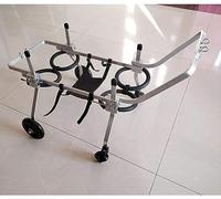 Fauteuil Roulant pour Chien, Mobilité Réglable en Fauteuil Roulant pour Chien avec 4 Roues Grands Chiens Réadaptation des Jambes Arrière Soutien de Tout le Corps Fauteuil Roulant p