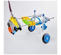 Fauteuil roulant pour chien pattes arrière moyen/grand/petit fauteuil roulant réglable pour animaux de compagnie chariot de scooter pour chiens plus âgés, chats, lapins rééducation à la marc