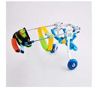 Fauteuil roulant pour chien pattes arrière moyen/grand/petit fauteuil roulant réglable pour animaux de compagnie chariot de scooter pour chiens plus âgés, chats, lapins rééducation à la marc