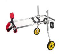 Fauteuil Roulant pour Chien, pour Fauteuils Roulants pour Animaux de Compagnie avec Pattes Arrière Handicapées, Support Auxiliaire Paralysé Chien Handicapé