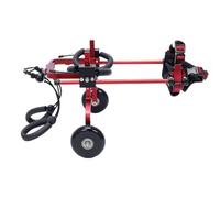 Fauteuil roulant pour chien pour handicap des membres postérieurs - Aide à la mobilité réglable pour chiens avec laisse - Soutien de rééducation pour pattes arrière