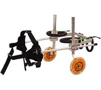 Fauteuil roulant pour chien pour pattes arrière, chariot pour chien, adapté à la pratique des animaux de compagnie, à la rééducation, au handicap des membres, à la marche, au grand chiot, réglable, 2