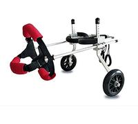 Fauteuil Roulant Pour Chien Pour Pattes Arrières Fauteuil Roulant Pour Animaux De Compagnie, 1Kg-20Kg, Réglage Multidirectionnel, Deux Tours, Convient Aux Chiens De Grande Et Petite Taille, Aux Chats