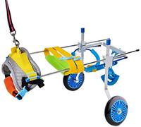 Fauteuil roulant pour chien Scooter Roues d'exercice pour animaux réglables Marche assistée par chien handicapé Roue de mobilité pour animaux de compagnie pour chien handicapé Réhabilitation des memb
