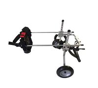 Fauteuil Roulant pour Chien Soins des Hanche et des articulations Jambe arrière Scooter Support auxiliaire Voiture d'exercice de Jambe arrière pour Chats Adultes Petits Chiens Toutous Chiot