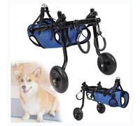 Fauteuil Roulant Pour Chien Trotteur RéGlable Pour Animaux HandicapéS, Poussette Pour Chien Attelle De Jambe Pour Animaux De Compagnie, Dog Harness Convient Aux Chiens HandicapéS