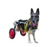 Fauteuil roulant pour grands chiens, roues de chien améliorées pour les pattes arrière, chariot pour animal de compagnie, fauteuil roulant pour chien, rééducation des pattes arrière, harnais d'aide à