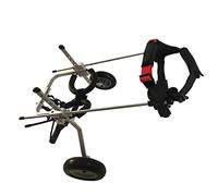 Fauteuil roulant pour pattes arrière, fauteuil roulant pour chiens de petite/moyenne/grande taille, rééducation des pattes arrière, roues de marche pour aider à monter le harnais (taille : L