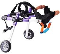 Fauteuil Roulant Pour Petit Chien Pour Les Pattes Arrières, Hauteur De La Hanche Du Fauteuil Roulant Pour Chien De Compagnie 20-50 Cm, Rééducation Des Pattes Arrières, Attelle De Jambe Pour La Jambe
