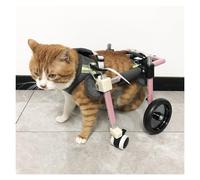 Fauteuil roulant réglable à quatre roues for chien, fauteuil roulant for chien avec pattes arrières handicapées, facile à assembler, support for exercices de marche, assistance complète XS/S/M/L/XL/XX