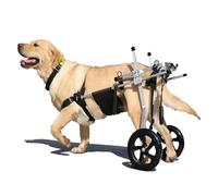 Fauteuil roulant réglable for chien, grand fauteuil roulant for chien, rééducation des pattes arrière for animal handicapé, petit/grand appareil d'assistance for pattes arrière paralysées, 2 roues (S