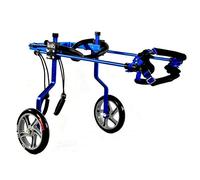Fauteuil Roulant Réglable pour Chien Chariot Chien Handicapé La Rééducation Des Jambes Arrières 2 Roues Fauteuil Roulant de Compagnie