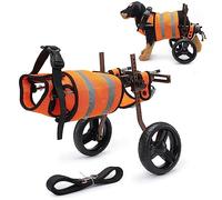 Fauteuil roulant réglable pour chien de troisième génération, fauteuil roulant Fordable pour pattes arrière, voiture de marche assistée pour chien handicapé, exercice de jambe arrière pour animal de