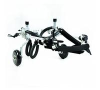 Fauteuil roulant réglable pour chien - Pour la rééducation des pattes arrière - Roues pour handicap - Pour chiens de petite taille-XXS