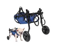 Fauteuil roulant réglable pour chien pour pattes arrière - Aide à la mobilité pour animaux handicapés - Chariot de soutien et attelle de jambe pour une mobilité et un confort améliorés