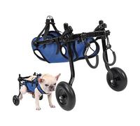 Fauteuil roulant réglable pour chien pour pattes arrière li aide pour chiens améliorant la démarche pour les animaux avec problèmes de pattes arrière (taille : M)