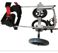 Fauteuil Roulant Réglable pour Chien, Taille Réglable en Fauteuil Roulant pour Chien Convient au Poids du Chat et du Chien 6-55 Lb Utilisation du Fauteuil Roulant Rééducation des J