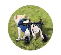 Fauteuil roulant réglable pour chiens de petite taille, aide à la mobilité avec repose-pieds, support de hanche pour animaux handicapés, soutien de la paralysie, améliore la mobilité pour la vie