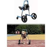 Fauteuil Roulant réglable pour Pattes arrières - Aide à la mobilité pour Chiens blessés et handicapés - Chariot de Soutien pour Chiens de Petite, Moyenne et Grande Taille - Améliore la Mobil
