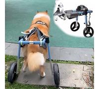 Fauteuil roulant réglable XL pour soutien de la jambe arrière - Chariot de mobilité tout-terrain pour une mobilité et un confort améliorés, idéal pour les chiens handicapés