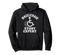Fauteuil roulant Stunt Expert handicap pour homme paraplégique Sweat à Capuche