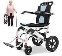 Fauteuil roulant ultra léger pliable facile jusqu'à 150 kg de résilience pour l'appartement et sur le chemin Chaises roulantes de transport Aluminium A