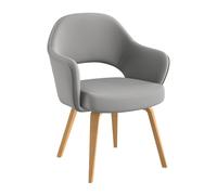 Fauteuil Saarinen Conference structure chêne WxHxD 65.5x81.5x63cm