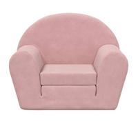 Fauteuil Salon Scandinave, Canapé-lit pour enfants rose peluche douce SQZR410207 Home - Living