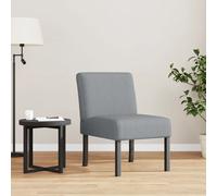 Fauteuil sans Accoudoirs Chaise Siège Salle de Séjour Intérieur Tissu vidaXL