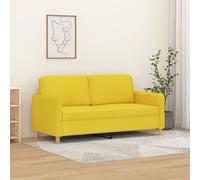 Fauteuil Siège Canapé Meuble Salle de Séjour Intérieur Gris Clair Tissu vidaXL
