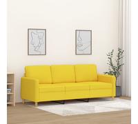 Fauteuil Siège Canapé Meuble Salle de Séjour Intérieur Gris Clair Tissu vidaXL