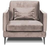 Fauteuil Splendido en velours beige - 1 place 13 G