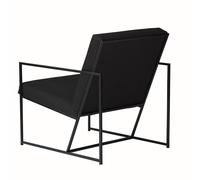 Fauteuil Style black steel base