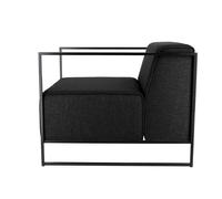 Fauteuil Style New black steel base