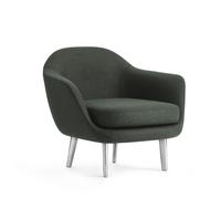 Fauteuil Sum Aluminium/Vert Foncé LDS41