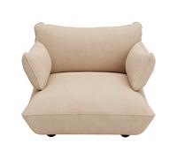 Fauteuil Sumo velours côtelé WxHxD 114x90x108cm