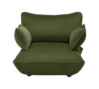Fauteuil Sumo velours WxHxD 114x90x108cm