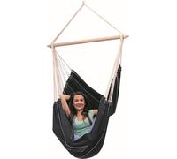 Fauteuil suspendu Amazonas Brasil noir 160 x 130 cm ; noir, AZ-2030140