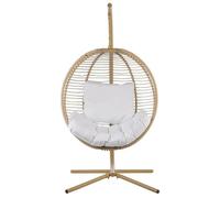 Fauteuil suspendu avec support beige ARCO