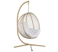 Fauteuil suspendu avec support beige ARCO