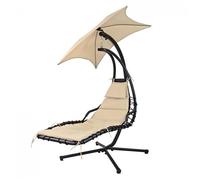 Fauteuil suspendu avec support "Orlando" Beige D94080