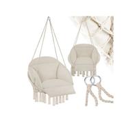 Fauteuil suspendu avec un coussin d'assise épais