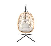 CUZCO - Fauteuil suspendu effet rotin